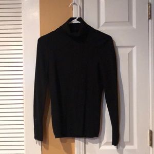 Black turtleneck sweater WHBM